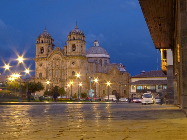 Cathedral in Plaza des Armas Cusco