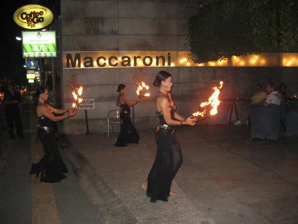 Fire dance, Bali