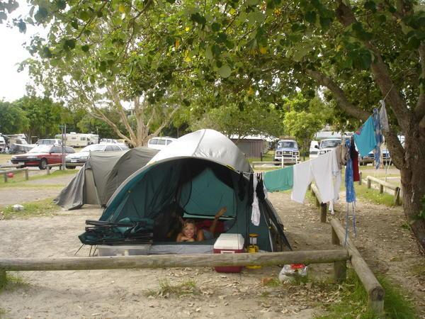 Our tent - Noosa