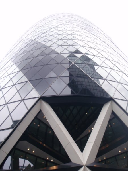 The Egg-Shaped building