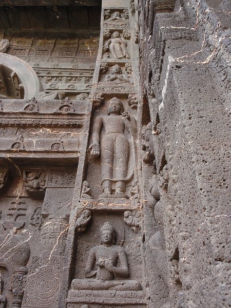Ajanta doorway carving