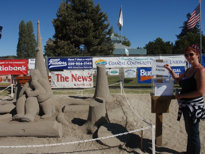 sand sculpting competition