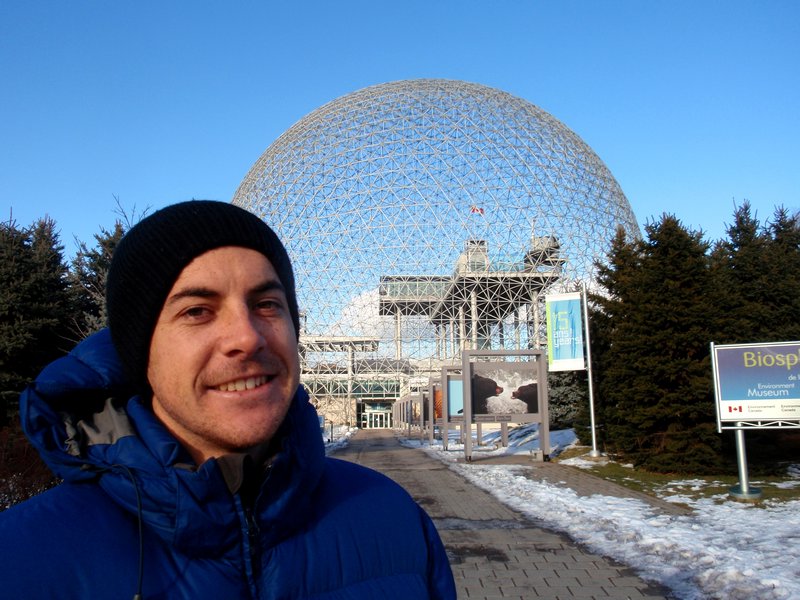 At the Biosphere