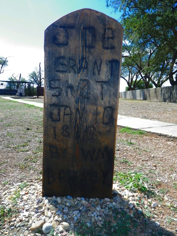 Fort Sumner graveyard, New Mexico