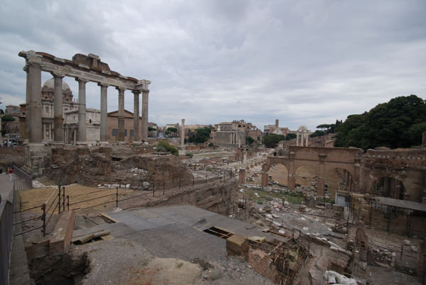 Temple of Saturn and the Forum