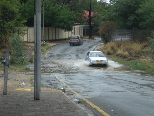 Windhoek in der Regenzeit 2