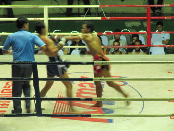 Muay Thai fighting in Bangkok
