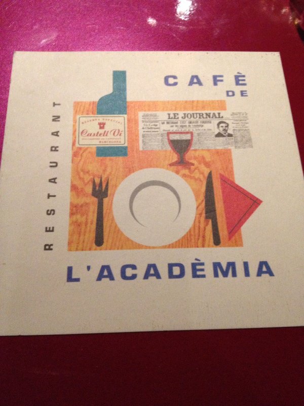Cafe de la Academia