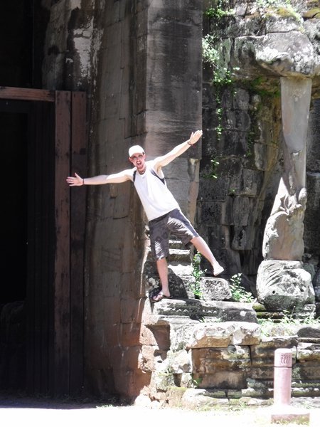 Entrance to Angkor Ruins