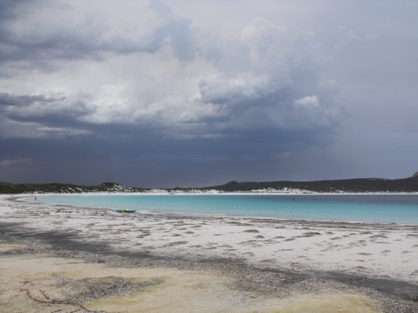Storm brewing in Lucky Bay