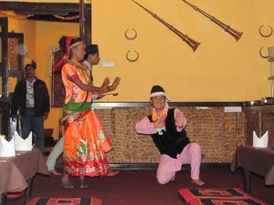 Traditional Nepalese dancing
