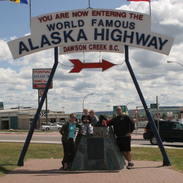 Mile 0 on the Alaska Highway