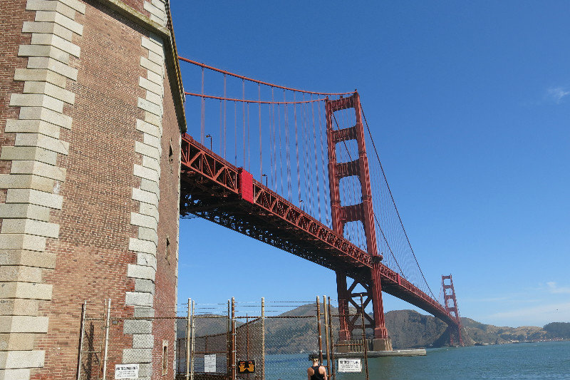 Golden Gate from Fort Point