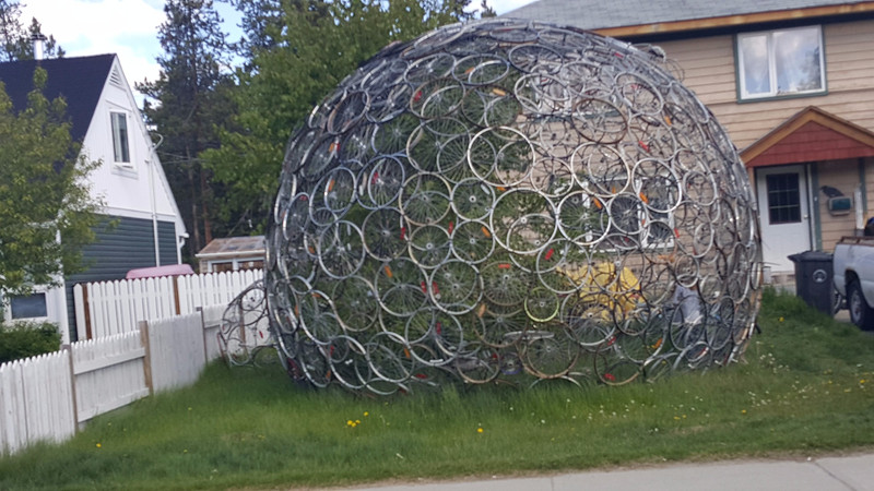 Bicycle Wheel Rim Dome