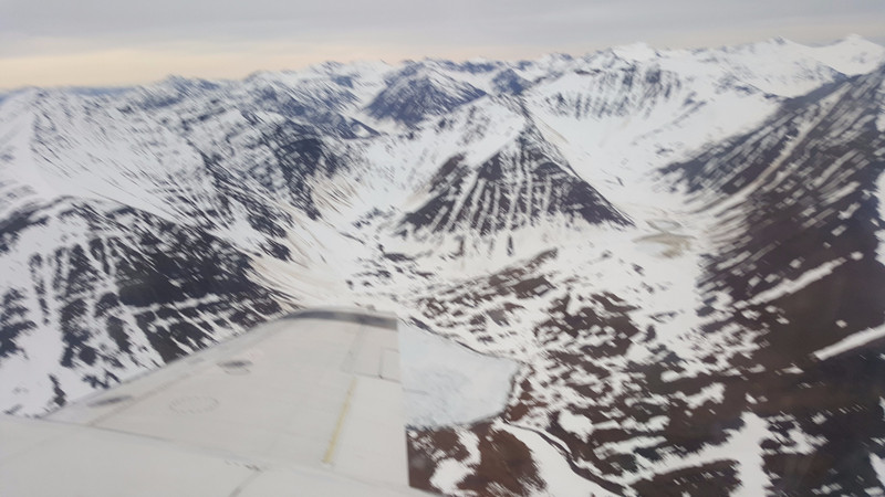 Flying over Gates of the Arctic