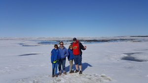 Engelhardt Family ON the Arctic Ocean