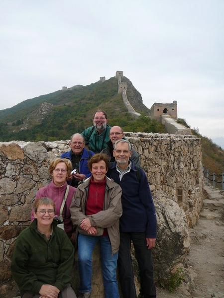 Groepsfoto op de Muur.