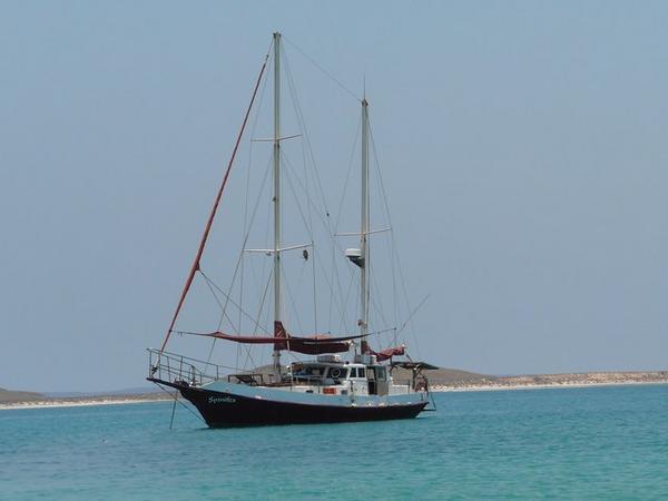 Spinifex, onze boot voor 1 dag.