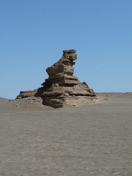 Grillige rotsformaties van Yadan.