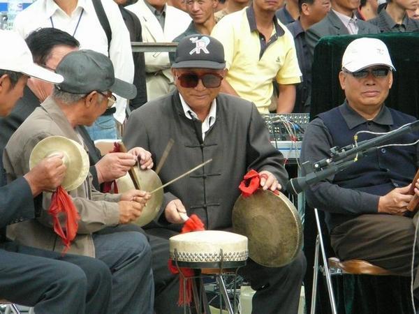 Orkestje bij het Oogstfeest te Yinchuan