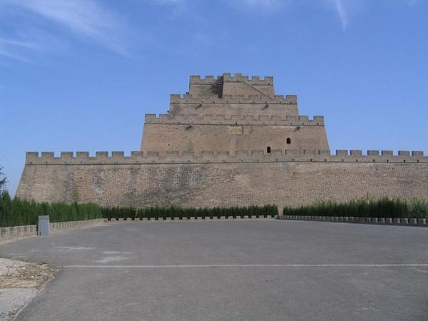 Het fort Zhenbeitai ter verdediging van de paardenmarkt.
