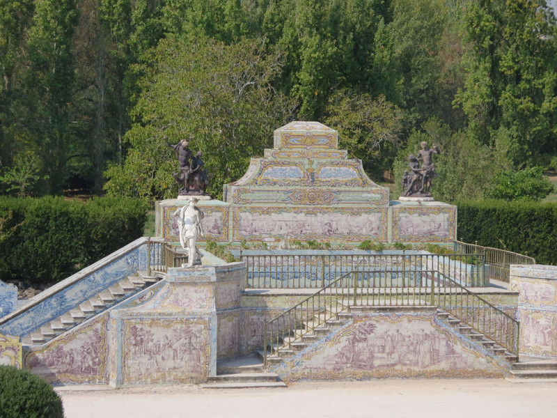 Gardens at the National Palace of Queluz