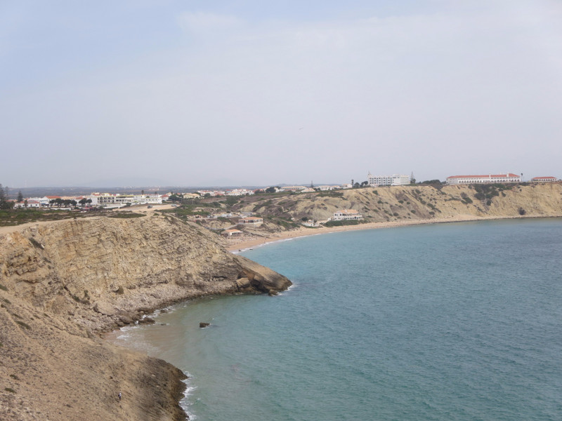 Looking towards Sagres from the point