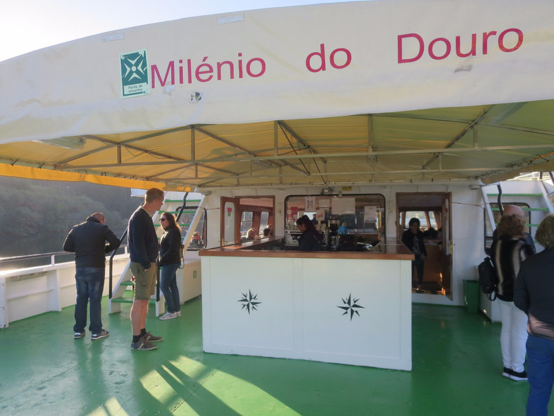 Espresso stand on our boat