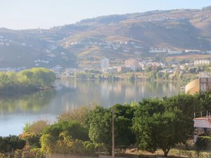 The Douro River from the train station before we boarded for our trip back to Porto
