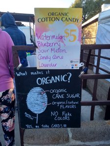 When you think organic, do you think "Cotton Candy"???