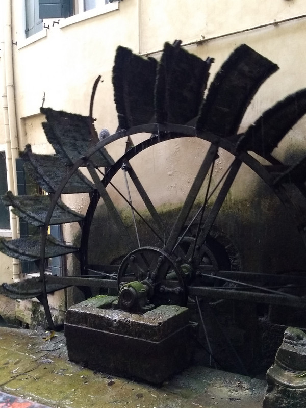 Some of the water wheels that still function