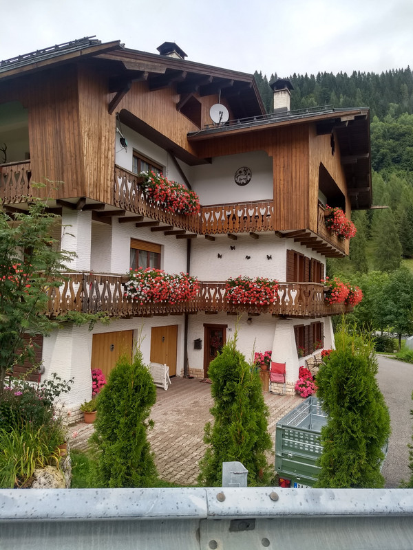 Typical ski resort homes