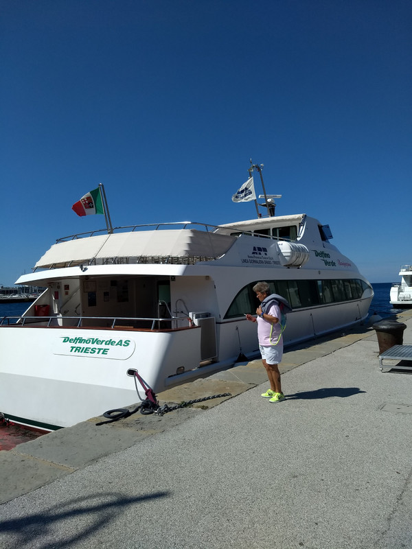 Our boat to Grado