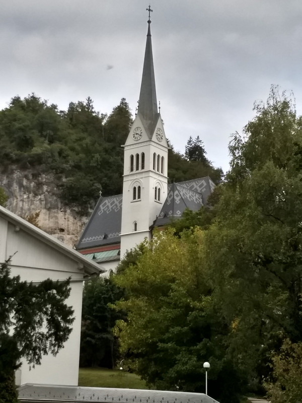 A Bled church