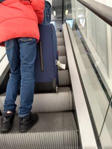 Croatian ferries have escalators