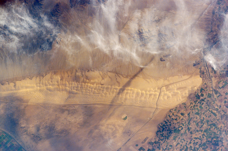 Dunes from space