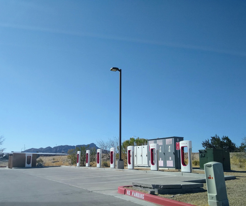 Few Teslas in New Mexico