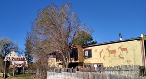 Our hotel in Taos