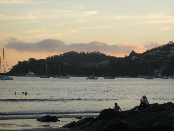 Sunset in Zihuatanejo