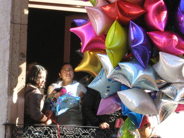 Valentine's Balloons in Morelia