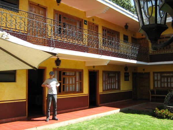 Our hotel in Patzcuaro