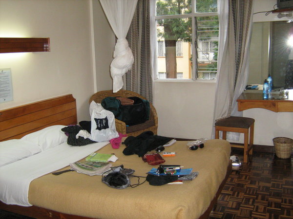 My room in Nairobi