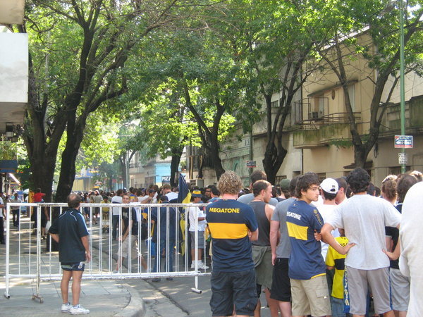 Fans and Police