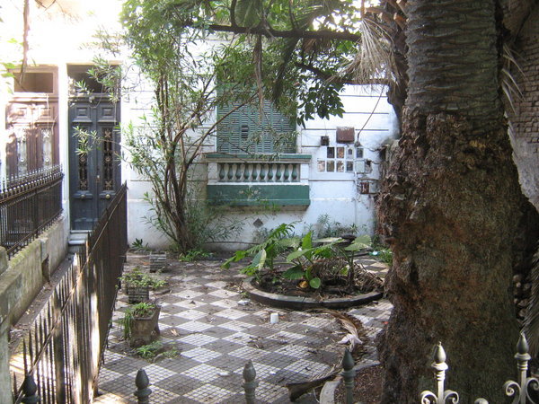 Old courtyard in Boca