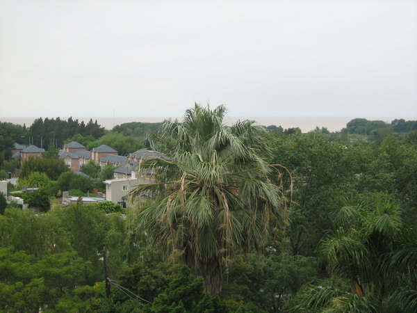 View of the giant Rio Plata