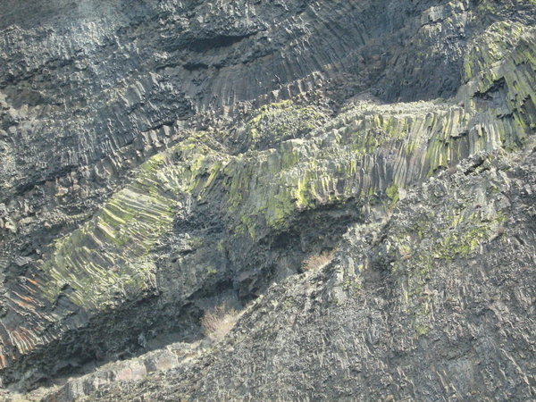 Close up of cliffs