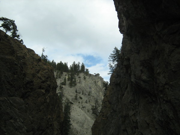 Entering Banff National Park