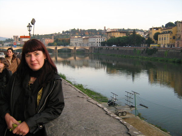 Florence:  looking across the Arno River