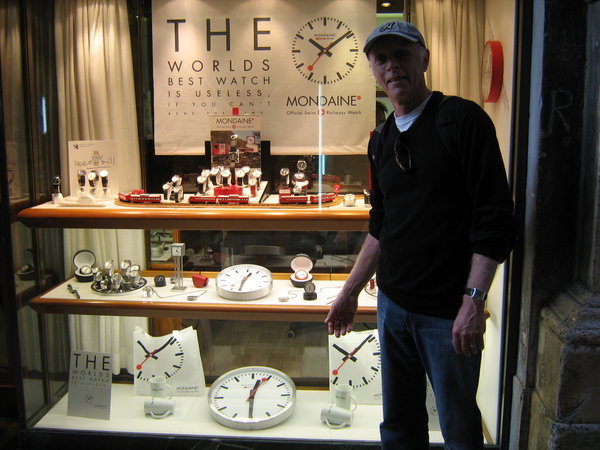 Bill was the rep for Swiss Rail watches once upon a time...