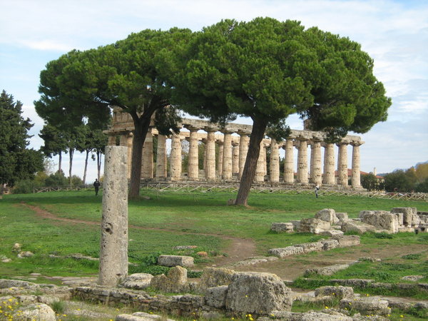 Greek temple, 600 BC